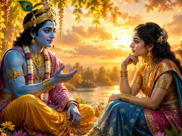 Krishnas teachings on attachment and the mind.