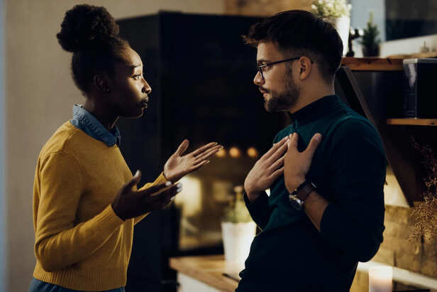 person discovering betrayal from someone they trusted