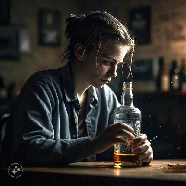 Alcohol can make you feel