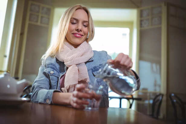 Drinking Cold Water All t