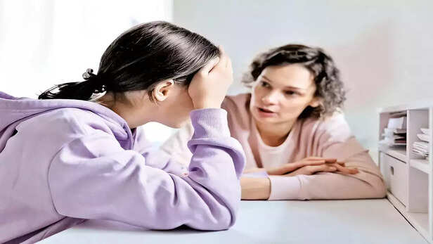 A Mother Scolding Her Dau