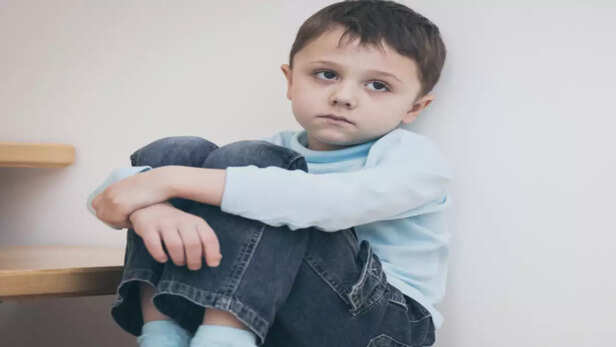 A Kid Sitting Alone