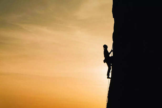 Rock climbing