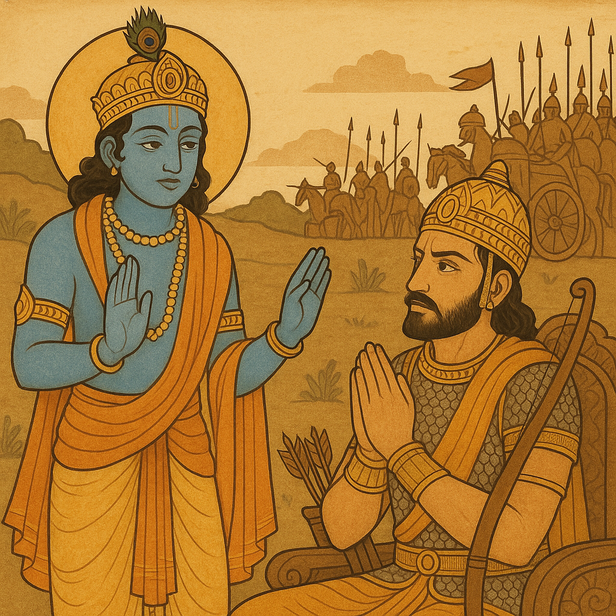 Krishna's Counsel to Arju