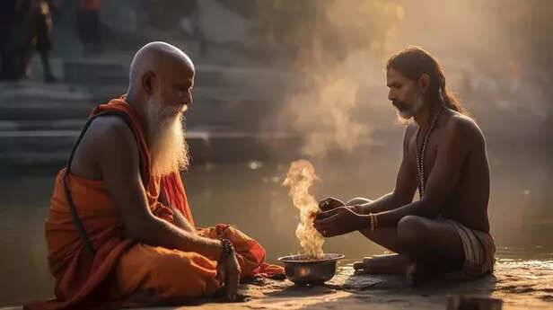 Brahmin Performing Ritual