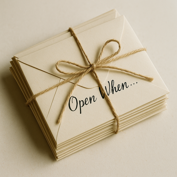 open when letters stack