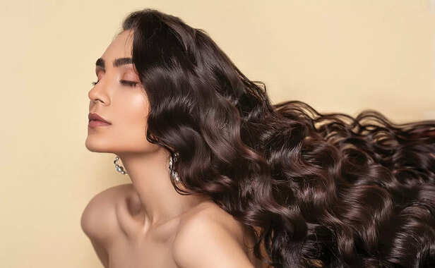 Natural long hair