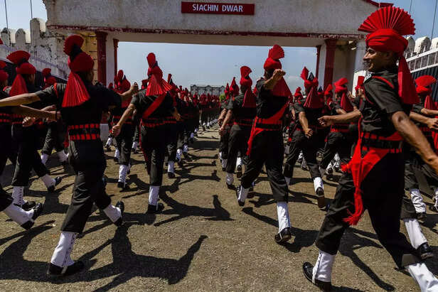 Indian Army Holds Passing
