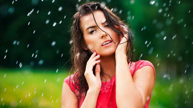 Feeling the rain