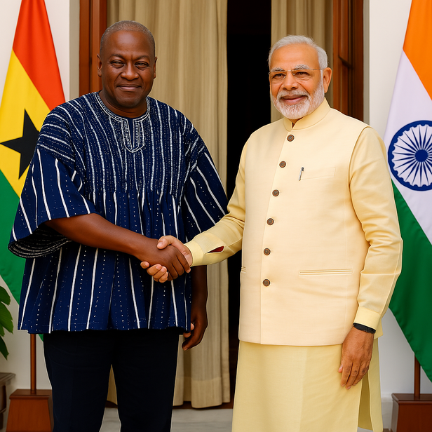 PM Modi in Ghana