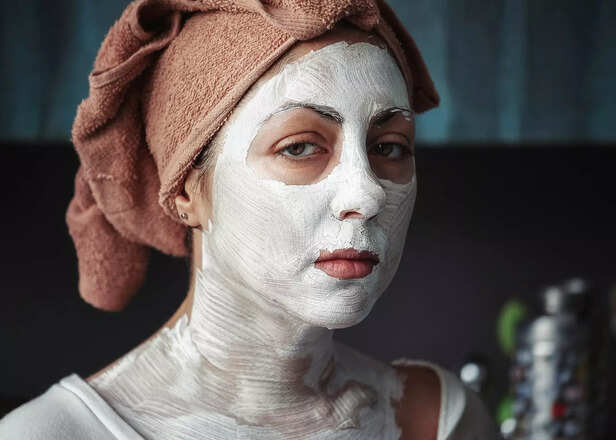 Milk face pack