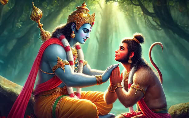 lord rama and lord hanuma