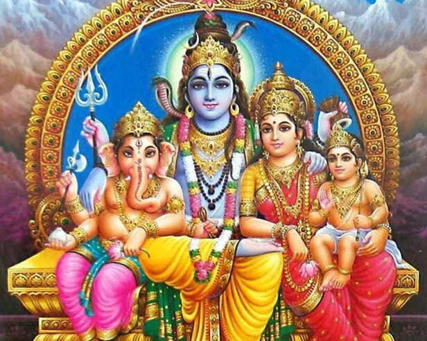 Shiva Raises a Family Whi