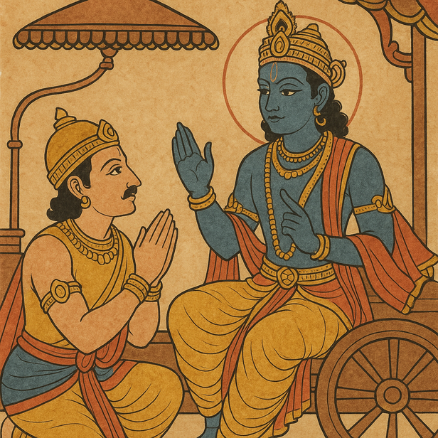 Krishna's Counsel to Arju