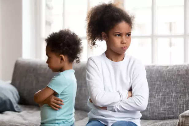Angry siblings