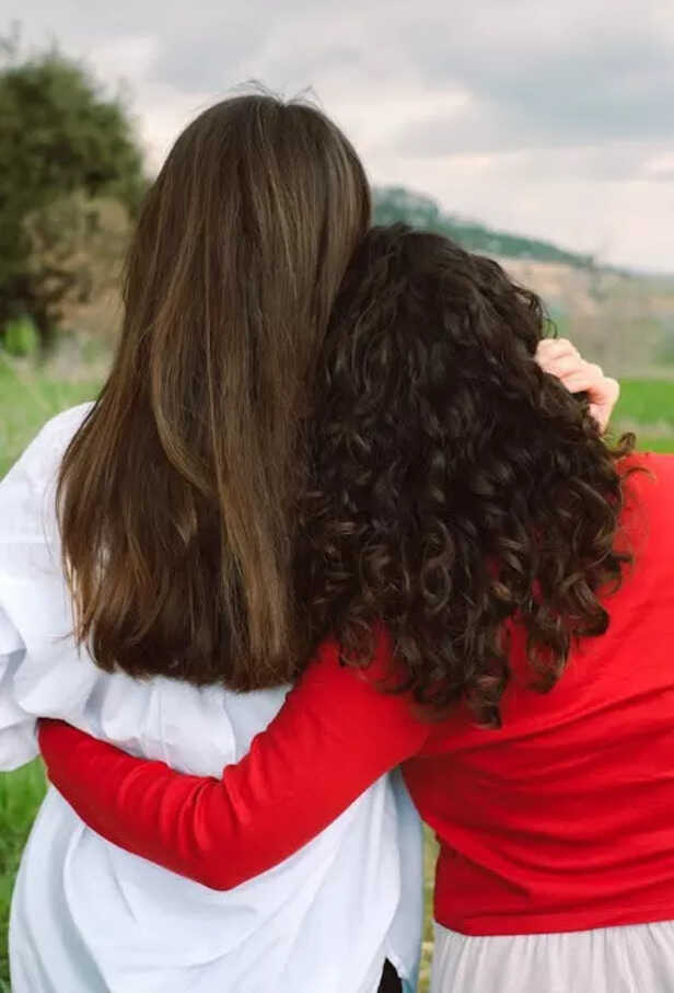 Siblings hugging each oth