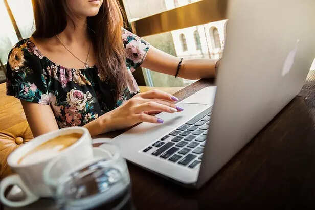 Woman working