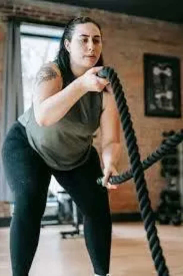 Woman working out