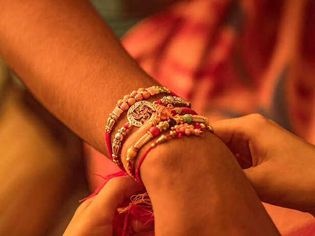 Brother's hand at Rakhi