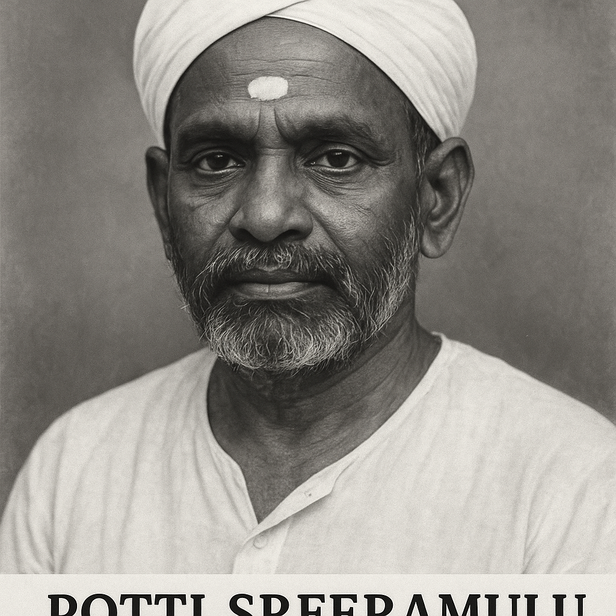 Potti Sreeramulu portrait