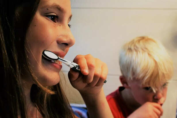 Good habit of brushing