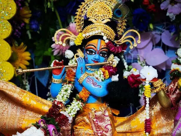 Clay idol of Lord Krishna