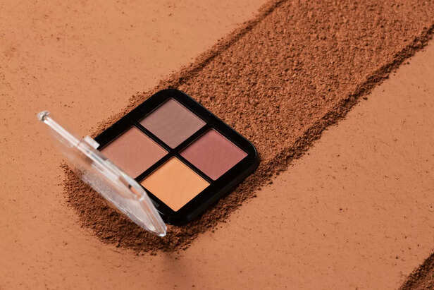 Brown eyeshadow