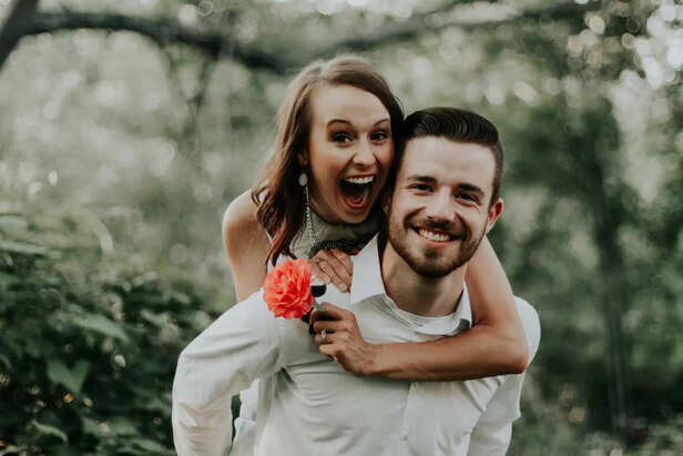 Happy couple
