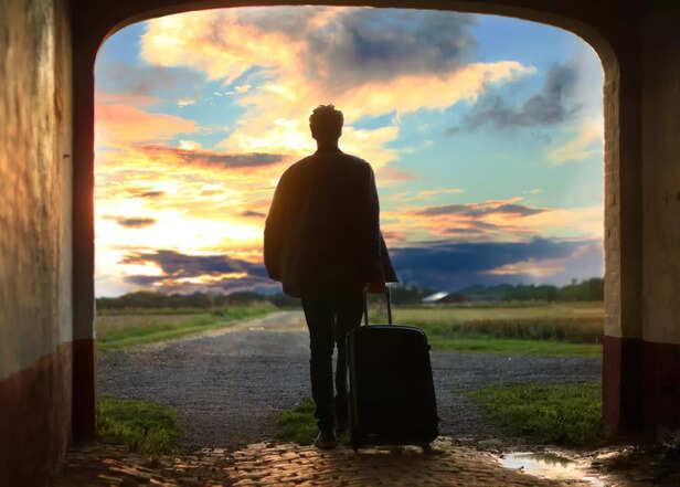 Walking away