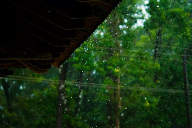 Two sides of rain