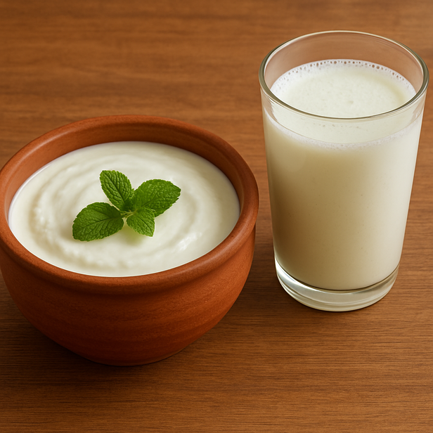 Yoghurt and Chaas