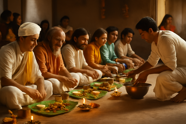 Feeding Brahmins: Tradition and Transformation