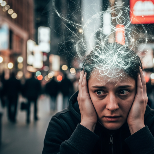 Loud environments can awaken inner noise