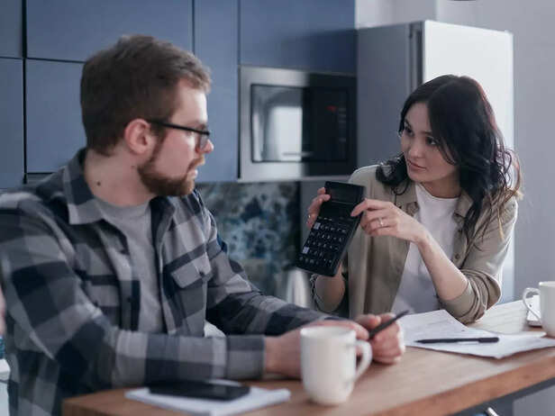 A wife questioning her husband