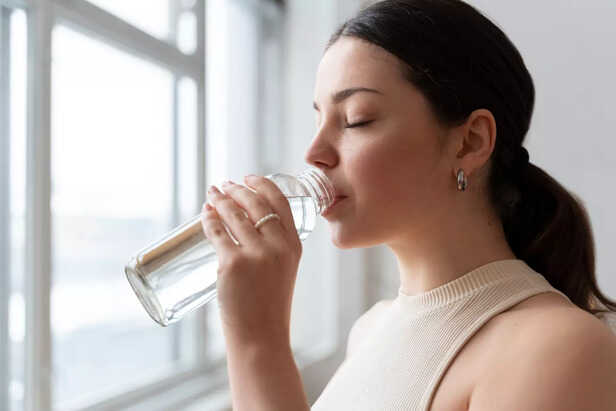 Limit Your Water Intake a Few Hours Before Bed